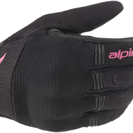 Women's Copper Gloves - Black/Pink - XL