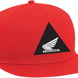 Youth Honda Snapback Hat - Red