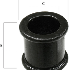 Shock Bushing - 24.1 mm OD x 26.4 mm H x 18.2 mm ID - Each