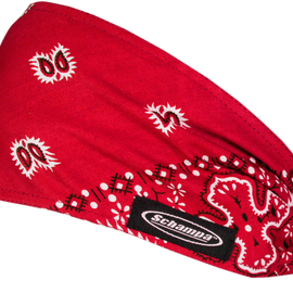 Mini Doo-Z Headwrap - Red Paisley