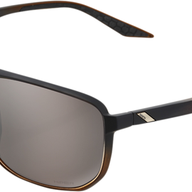 Konnor Sunglasses - Brown - Silver Mirror