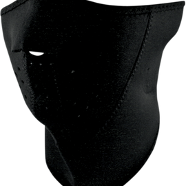 3-Panel Neoprene Half-Face Mask - Black