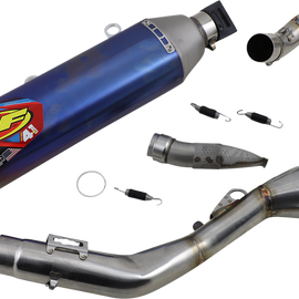 4.1 RCT Exhaust with MegaBomb - Anodized Titanium