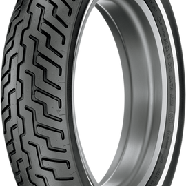 Tire - D402 - MT90-16 - Small Whitewall - Front