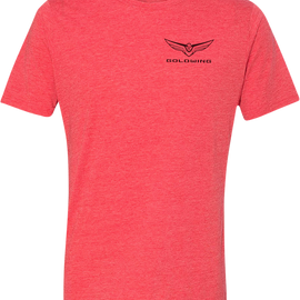 Honda Goldwing T-Shirt - Red - Small