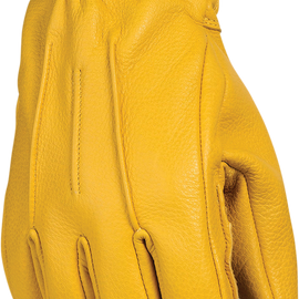 Deerskin Gloves - Tan - Large