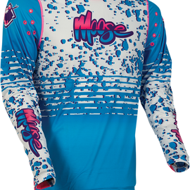 Agroid Jersey - Blue/Pink/White - Large