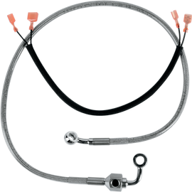 Rear Brake Line XL 00-03 Clear-Coated Stainless Steel