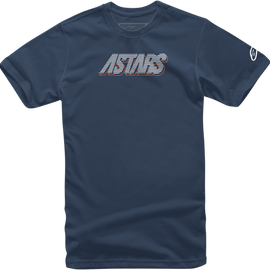 Lanes T-Shirt - Navy - Large