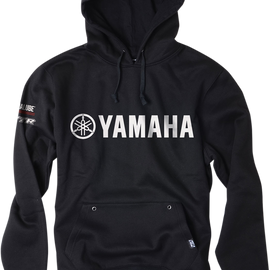 Yamaha Team Pullover Hoodie - Black - Large