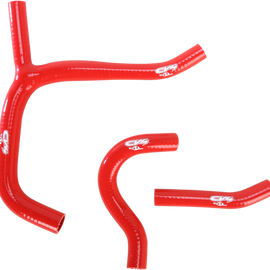 Radiator Hose Kit - Red - Y-Piece