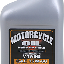 Synthetic Engine Oil - 15W-60 - 1 U.S. quart - Case of 12