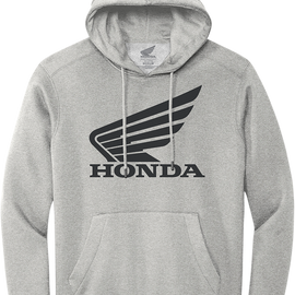 Honda Wing Hoodie - Gray/Black - 3XL