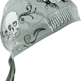 FlydannaÂ® Head Wrap - Voodoo Child - Gray