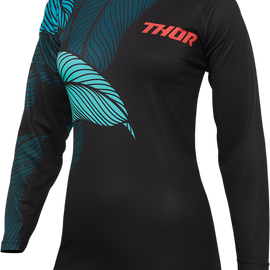 Women's Sector Urth Jersey - Black/Teal - XS