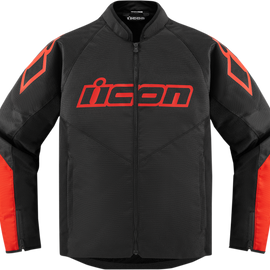 Hooligan™ CE Jacket - Black/Orange - 3XL