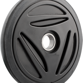 Idler Wheel with Bearing 6205-2RS - Black - Group 12 - 180 mm OD x 1" ID