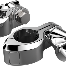 Pinless Clevis Clamp - Chrome