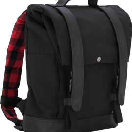 Roll Top Backpack - Cordura Black