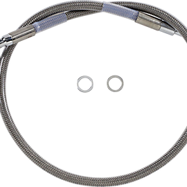 Brake Line - +4" - Stainless Steel - '18-'20 Softail