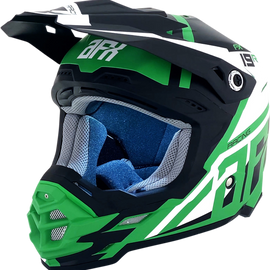 FX-19R Helmet - Racing - Matte Green - Large