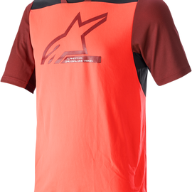 Drop 6.0 V2 Jersey - Short-Sleeve - Coral/Black - Large