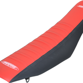 Pleated Seat Cover - Red/Black - CRF 450