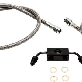 Stainless Steel Brake Lines - Sportster ABS97978