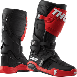 Radial Boots - Red/Black - Size 8