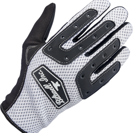 Anza Gloves - White/Black