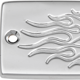 Master Cylinder Cover - Smooth - Kawasaki - Chrome