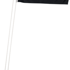 Flag Pole and Mount - With 12' X 19" Flag - Pirate - 5 Pack