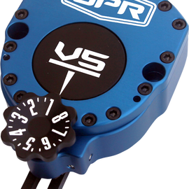 V5 Steering Damper - Blue - '14-'15 YZ