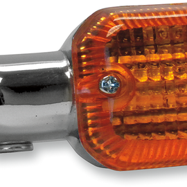 Marker Light - Dual Filament - Chrome/Amber