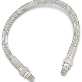 Oil Line with Fittings - Stainless Steel - 14"