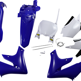 Plastic Body Kit - OE Blue/White/Black  - YZF