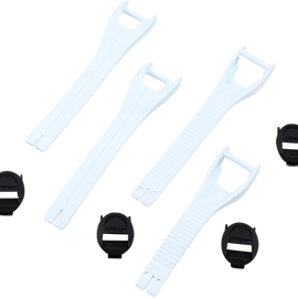 Blitz XP MX Boot Straps - White - Size 10-15