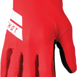 Agile Hero Gloves - Red/White - Large