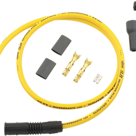 8.8 mm Universal Spark Plug Wires (2) - Variangle - Yellow