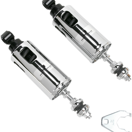 422 Series Adjustable Shocks - Chrome - Standard410277