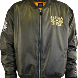 Bombs Away Jacket - Green - 4XL