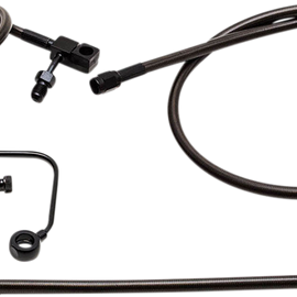 Midnight Brake Lines - Softail ABS167284