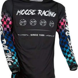 M1 Jersey - Blue/Pink - Medium