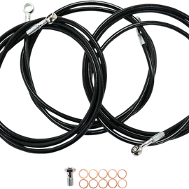 Brake Lines - Black - 14+ FL ABS