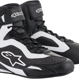 Faster-3 Rideknit Shoes - Black/White - US 7