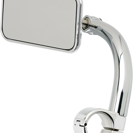 Rectangular Clamp-On Mirror - 1" - Chrome