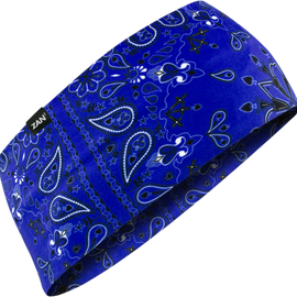 SportFlexÂ® Headband - Navy Paisley