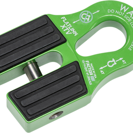 FlatLink XTV Winch Shackle Mount - Green