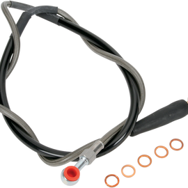 Brake Line - Front - Stainless Steel - Husaberg/Husqvarna/KTM