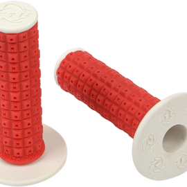 Grips - Enduro - Dual - MX - Red/White